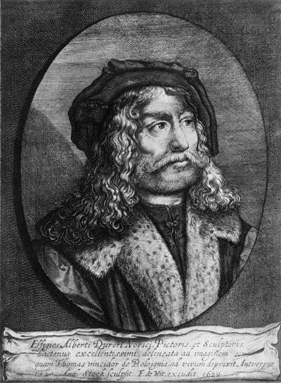 Albrecht Durerin muotokuva, 1629, 1936 tekijältä Andreas Stock