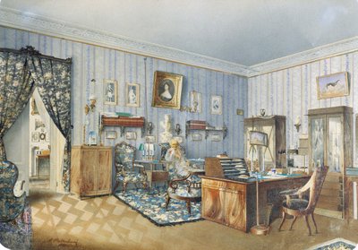 Sisustus, 1860. tekijältä Andrei Alexeevich Redkovsky