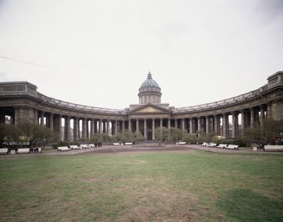 Kazanin katedraali Pietarissa, 1800-1811 tekijältä Andrei Nikiforovich Voronikhin