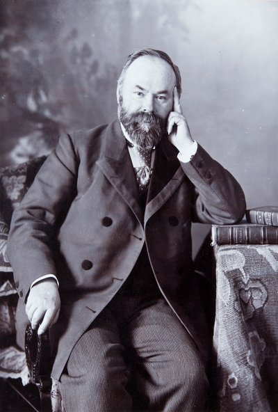Pjotr Shchukin, venäläinen taiteen keräilijä, c1890-c1900 tekijältä Andrei Osipovich Karelin