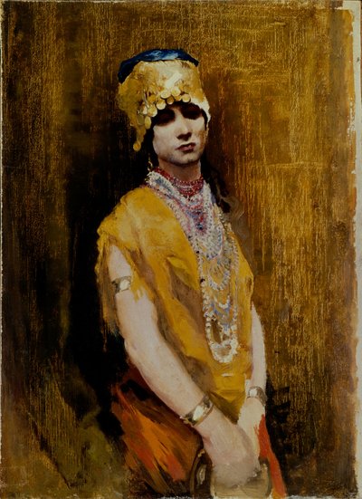 Tanssija, 1800-luvun loppu. tekijältä Andrei Petrovich Ryabushkin