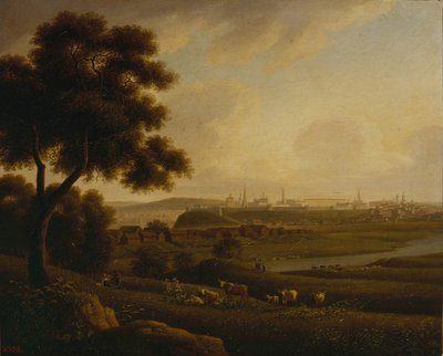 Näkymä Kazanista, 1816 tekijältä Andrei Yefimovich Martynov