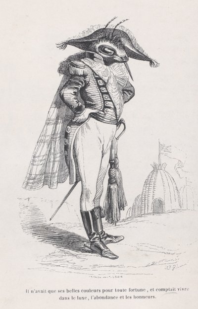 Hänellä oli vain hänen kauniit värinsä... Kohtauksista yksityisestä ja julkisesta elämästä..., n. 1837-47. tekijältä Andrew Best Leloir