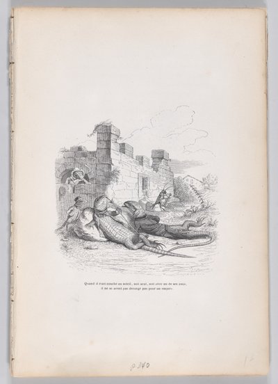 Kun hän nukkui auringossa... Kohtauksista ... yksityisestä ja julkisesta elämästä, n. 1837-47. tekijältä Andrew Best Leloir