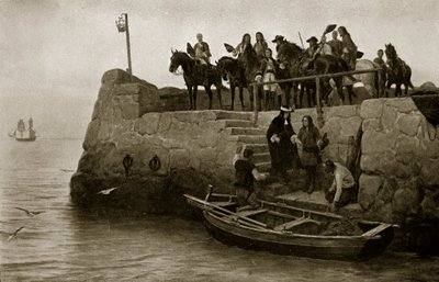 Jaakob II:n pako, 1688, kuvitus teoksesta 