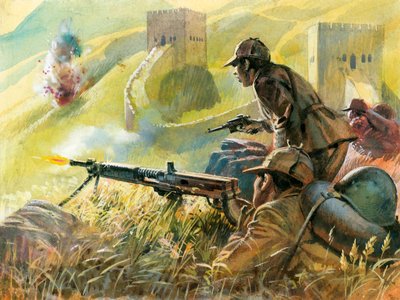 Taistelu Kiinan muurin varrella tekijältä Andrew Howat