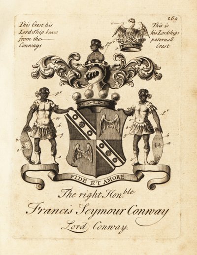 Oikeiston vaakuna, kunnianarvoisa Francis Seymour Conway, Lord Conway tekijältä Andrew Johnston