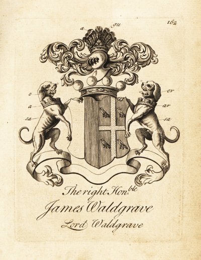 Oikeiston vaakuna, kunnianarvoisa James Waldgrave, Lord Waldgrave tekijältä Andrew Johnston