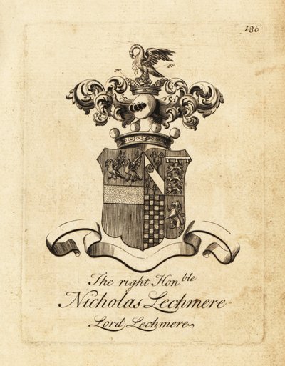 Oikeiston vaakuna Nicholas Lechmere, Lord Lechmere tekijältä Andrew Johnston
