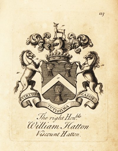 Oikeiston vaakuna, kunnianarvoisa William Hatton tekijältä Andrew Johnston