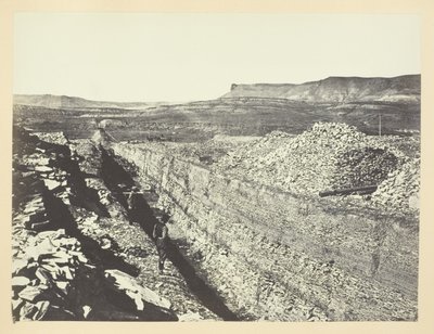 Burning Rock Cut, Green River Valley tekijältä Andrew Joseph Russell