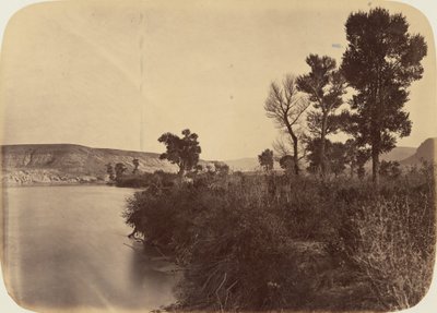 Lautanen 25. Green Riverin laakso jokea pitkin, 1869 (valokuva). tekijältä Andrew Joseph Russell