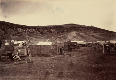 Lautanen 29. Bear River City, lähellä hiilikenttiä,1869 (kuva). tekijältä Andrew Joseph Russell