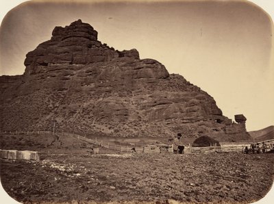 Lautanen 34. Sentinel Rock, Weber Valley,1869 (kuva) tekijältä Andrew Joseph Russell