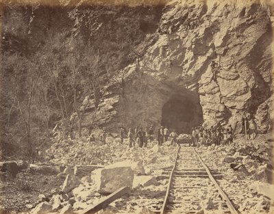 Lautanen 39. Tunnelin itäpää, Weber Canon,1869 (kuva). tekijältä Andrew Joseph Russell