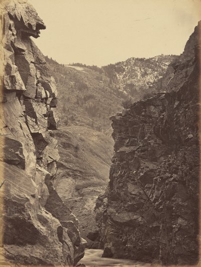 Lautanen 40. Paholaisen portti, Weber Canon,1869 (kuva). tekijältä Andrew Joseph Russell