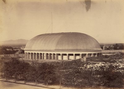 Lautanen 50. Suuri mormonien tabernaakkeli,1869 (kuva). tekijältä Andrew Joseph Russell