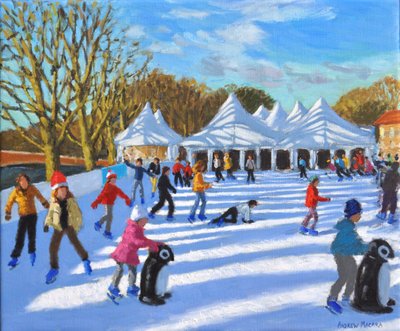 Valoisa aamu, Hampton Court Palacen jäähalli, Lontoo, 2018, tekijältä Andrew Macara