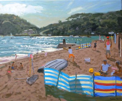 Kriketti, 2010 (öljy kankaalle) tekijältä Andrew Macara