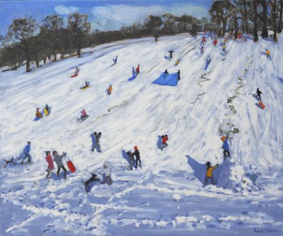Suuri lumiukko, Chatsworth, 2012, tekijältä Andrew Macara