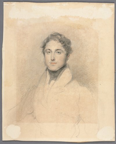 Miehen muotokuva, 1828. tekijältä Andrew Morton