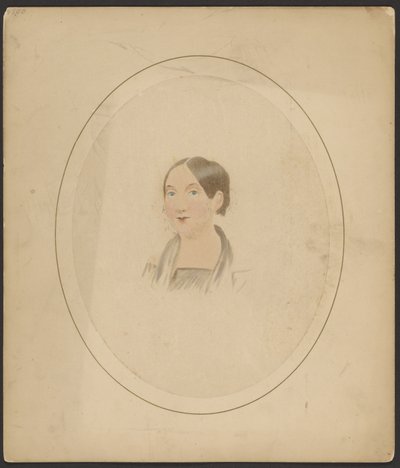 Muotokuva Lavinia E. Walkenista (rouva A.J. Hill). tekijältä Andrew W. Jordan