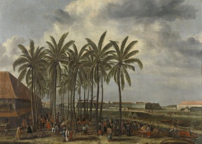Batavian linna, 1661 tekijältä Andries Beeckman