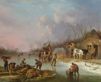 Huonekalut ja erilaiset esineet 1100- ja 1300-luvuilta tekijältä Andries Vermeulen
