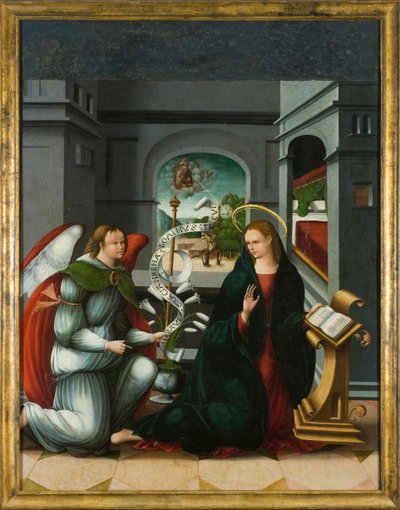 Annunciation tekijältä Andrés de Melgar
