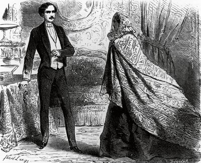 Kuvitus Monte Criston kreiville, Alexandre Dumasin (1802-1870) ja Auguste Maquet