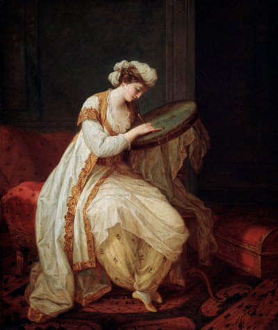 Turkkilainen nainen, 1773. tekijältä Angelica Kauffmann