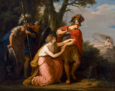 Rinaldo ja Armida (öljy kankaalle) tekijältä Angelica Kauffman