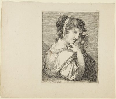 Tytön muotokuva tekijältä Angelica Kauffmann