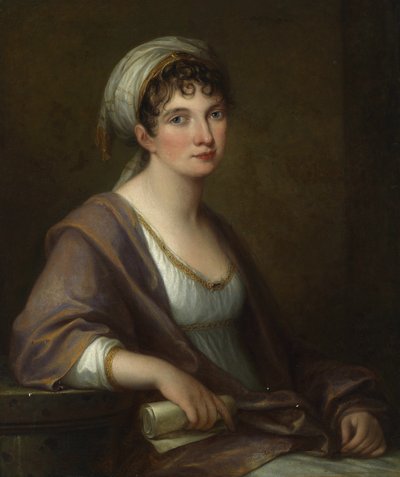 Prinsessa Franziska von Kaunitz-Rietbergin muotokuva, os. kreivitär Ungnad von Weissenwolf, 1805 tekijältä Angelica Kauffmann