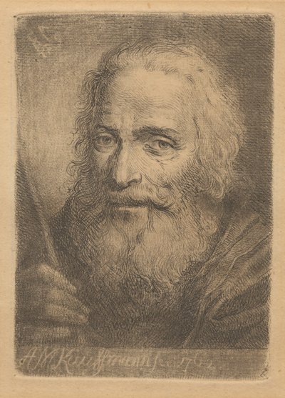 Vanhan miehen muotokuva tekijältä Angelica Kauffmann