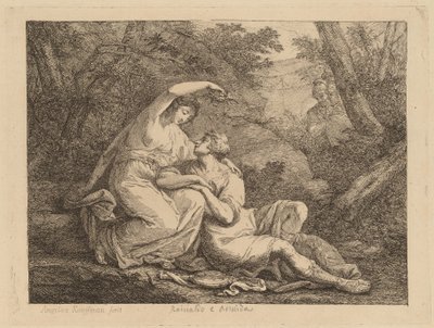 Rinaldo ja Armida tekijältä Angelica Kauffmann