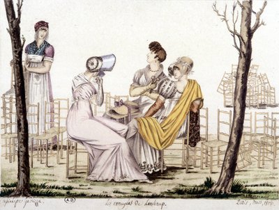 Lonchampin tylsyys, maaliskuu 1806. Piirustus Garbizza. tekijältä Angelo (after) Garbizza