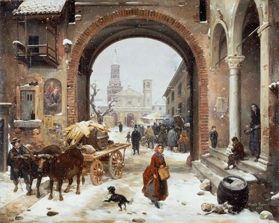 Talvimarkkinat Clairvaux