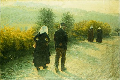 Sunnuntai, 1890 tekijältä Angelo Morbelli