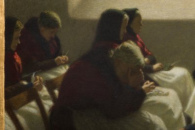 Tyhjä tuoli, 1903 tekijältä Angelo Morbelli
