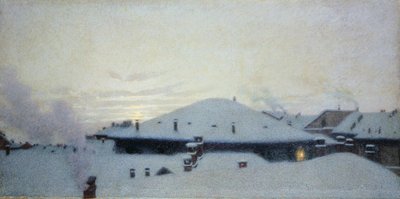 Katot lumessa tekijältä Angelo Morbelli