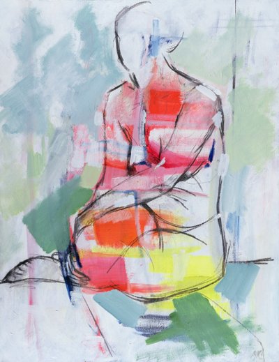Istuva alaston, 2010 tekijältä Angie Kenber