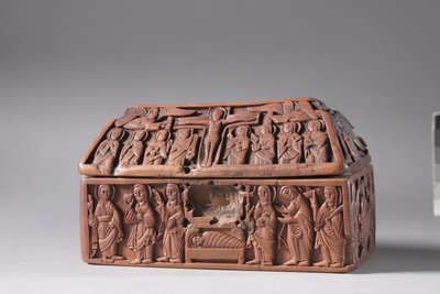 Puuarkku: kohtauksia Kristuksen elämästä, n. 1050 tekijältä Anglo Saxon
