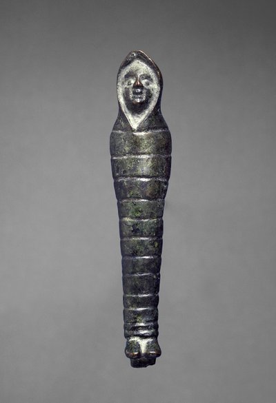 Verhottu nainen, löydetty Horncastlesta (pronssi) tekijältä Anglo Saxon