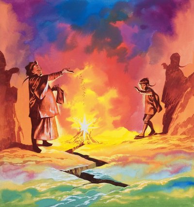 Aladdin ja hänen ihmeellinen lamppunsa tekijältä Angus McBride