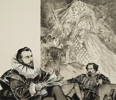 Faerie Queene (guassia paperille) tekijältä Angus McBride