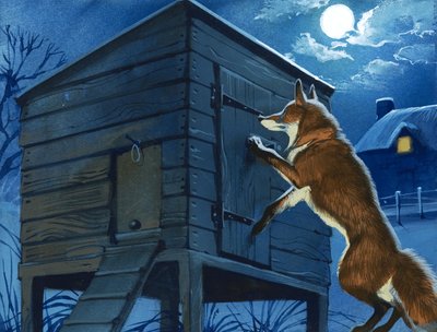 Kettu kanalassa tekijältä Angus McBride