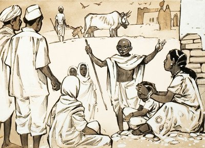 Mahatma Gandhi tekijältä Angus McBride