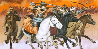 Mongolien ratsumiehet tekijältä Angus McBride