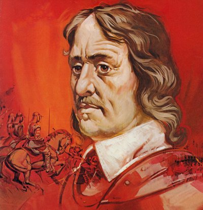 Oliver Cromwell (värilitografia) tekijältä Angus McBride